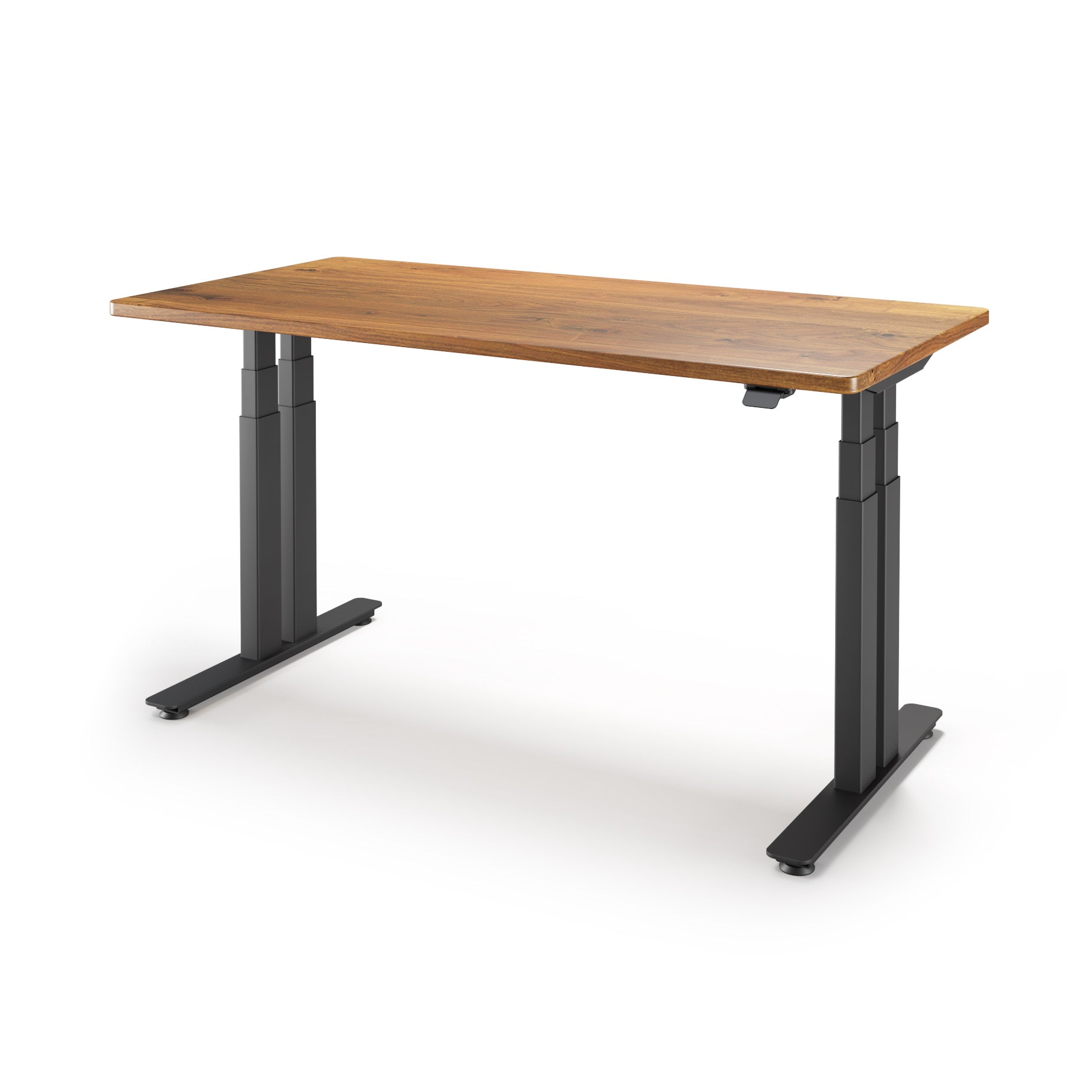 P1 ELITE PLUS Standing Desk with Solid Wood Desktop