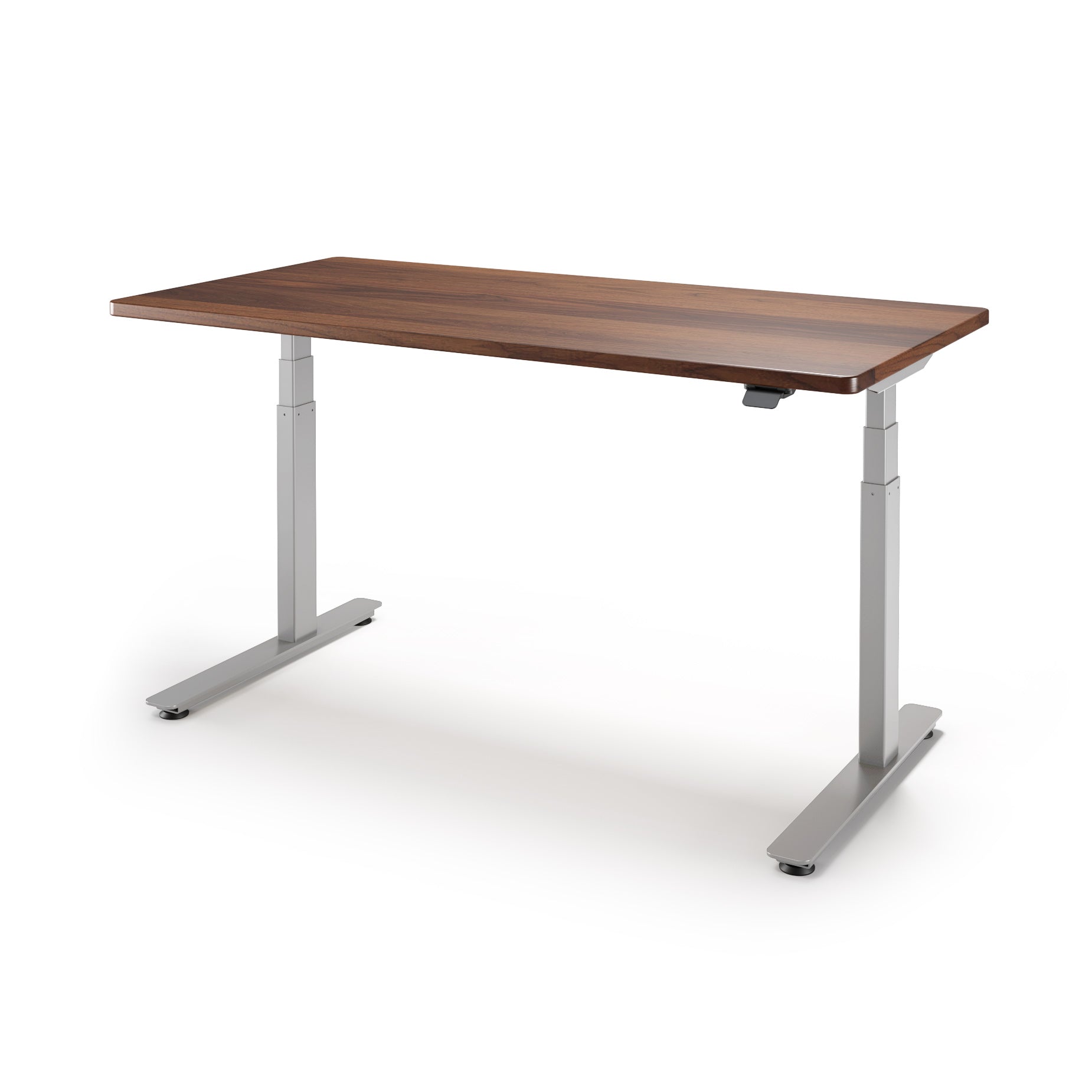 P1 ELITE Standing Desk with Solid Wood Desktop