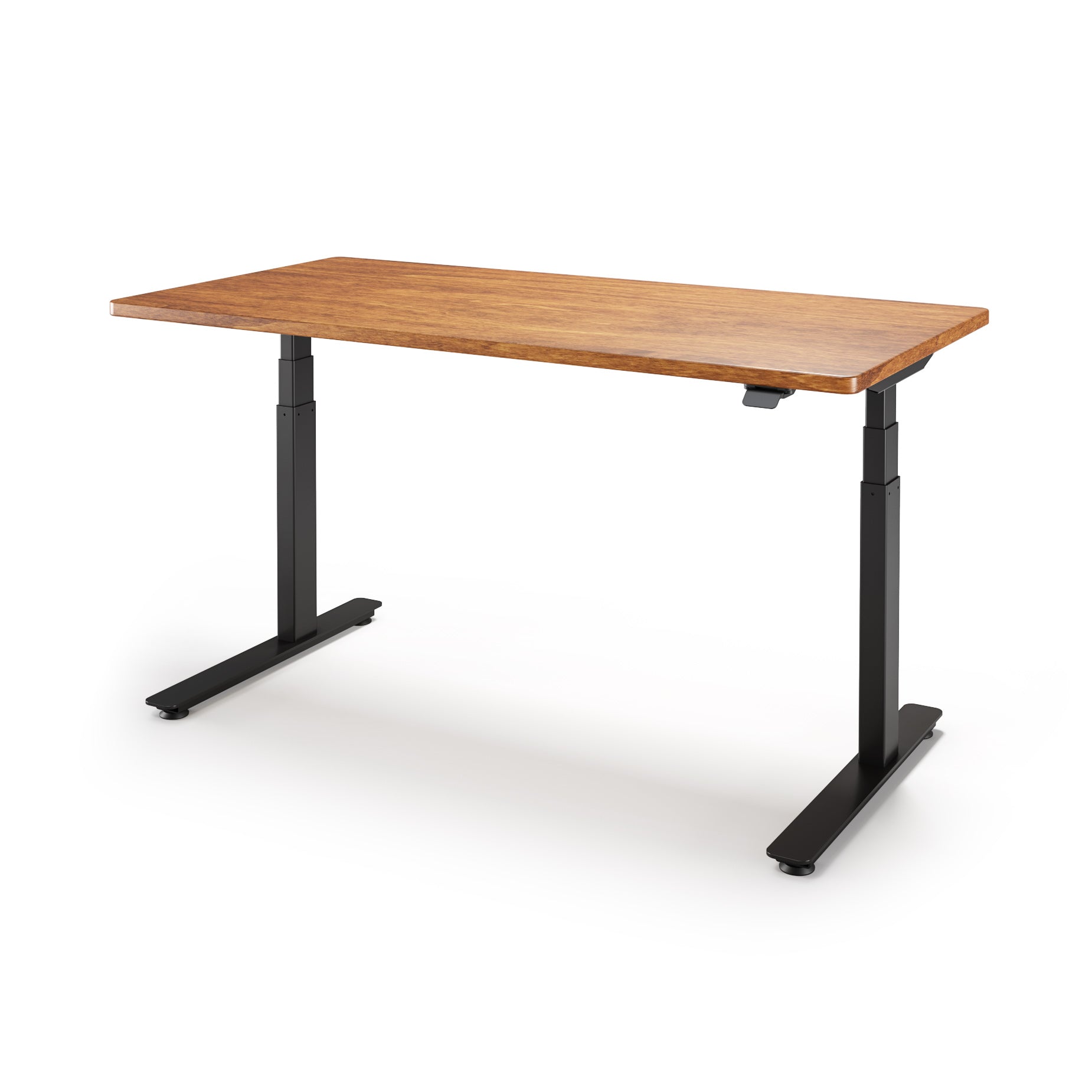 P1 ELITE Standing Desk with Solid Wood Desktop