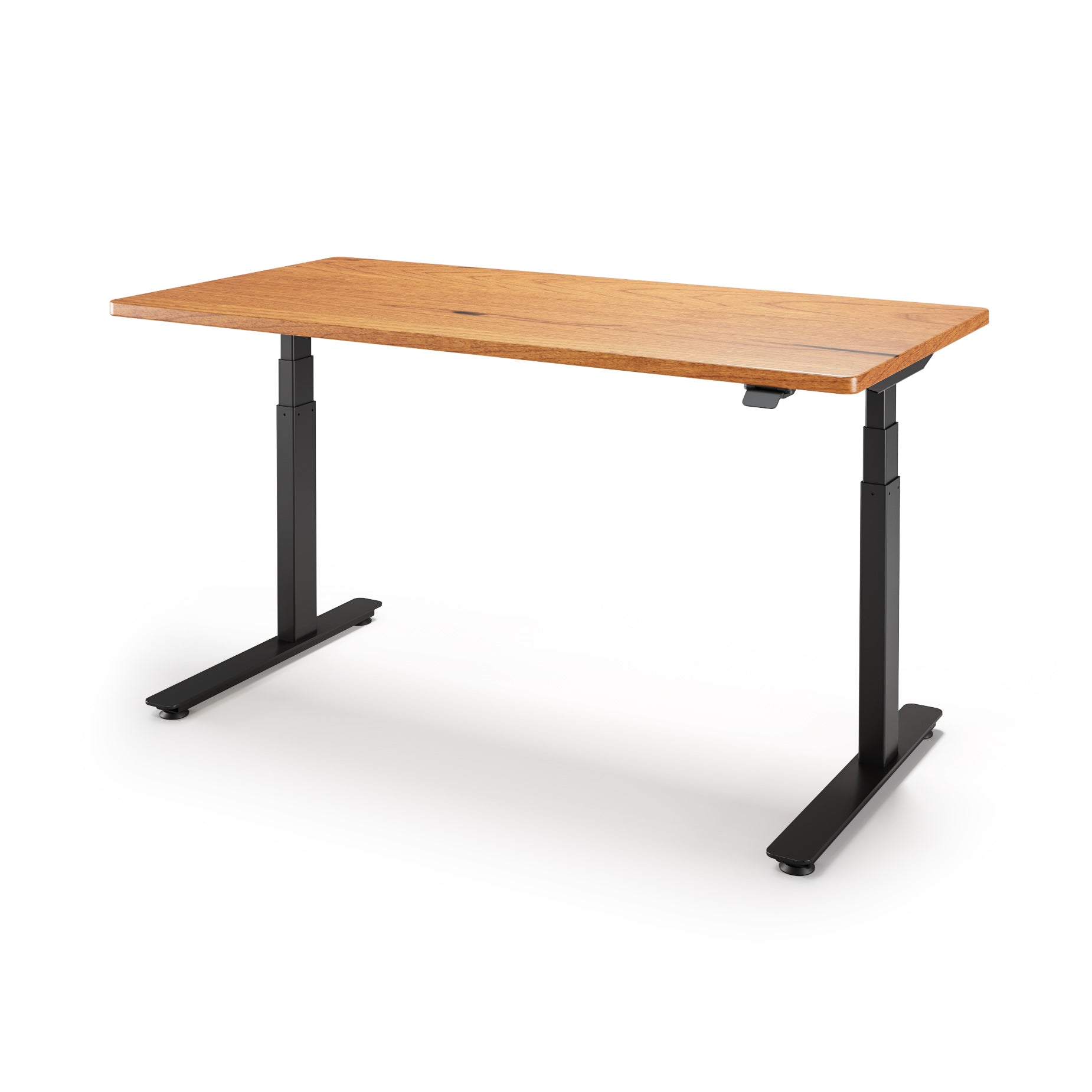 P1 ELITE Standing Desk with Solid Wood Desktop