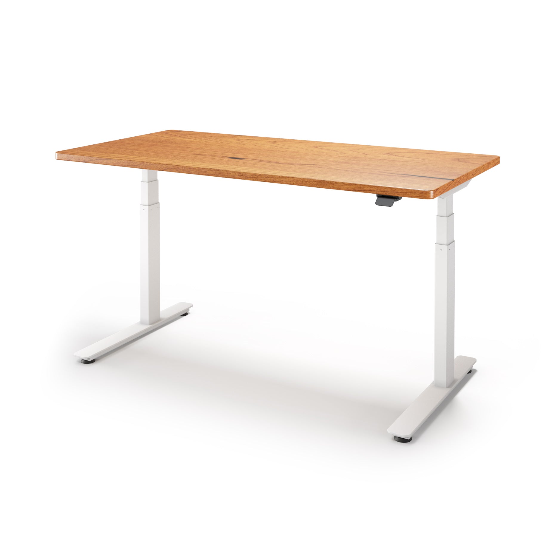 P1 ELITE Standing Desk with Solid Wood Desktop