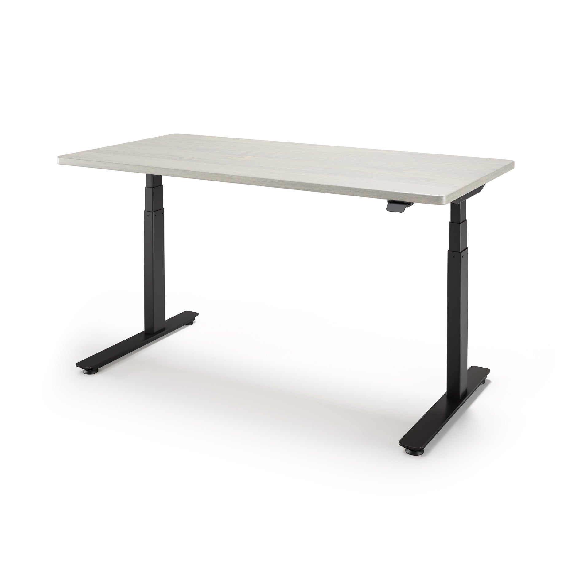 P1 ELITE Standing Desk with Solid Wood Desktop