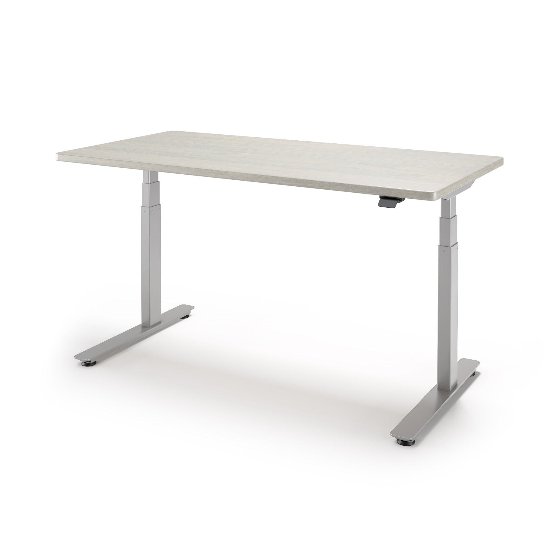 P1 ELITE Standing Desk with Solid Wood Desktop