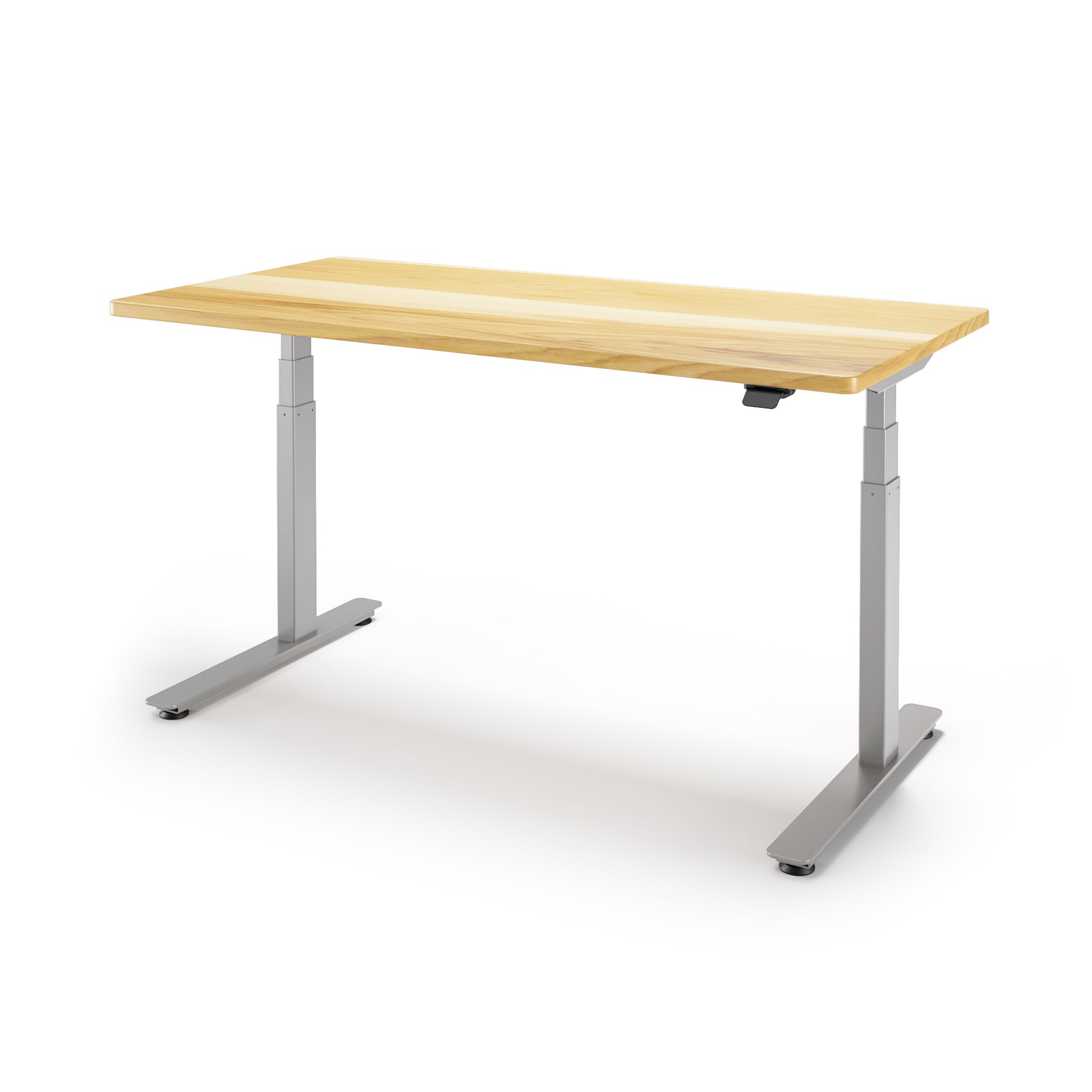 P1 ELITE Standing Desk with Solid Wood Desktop