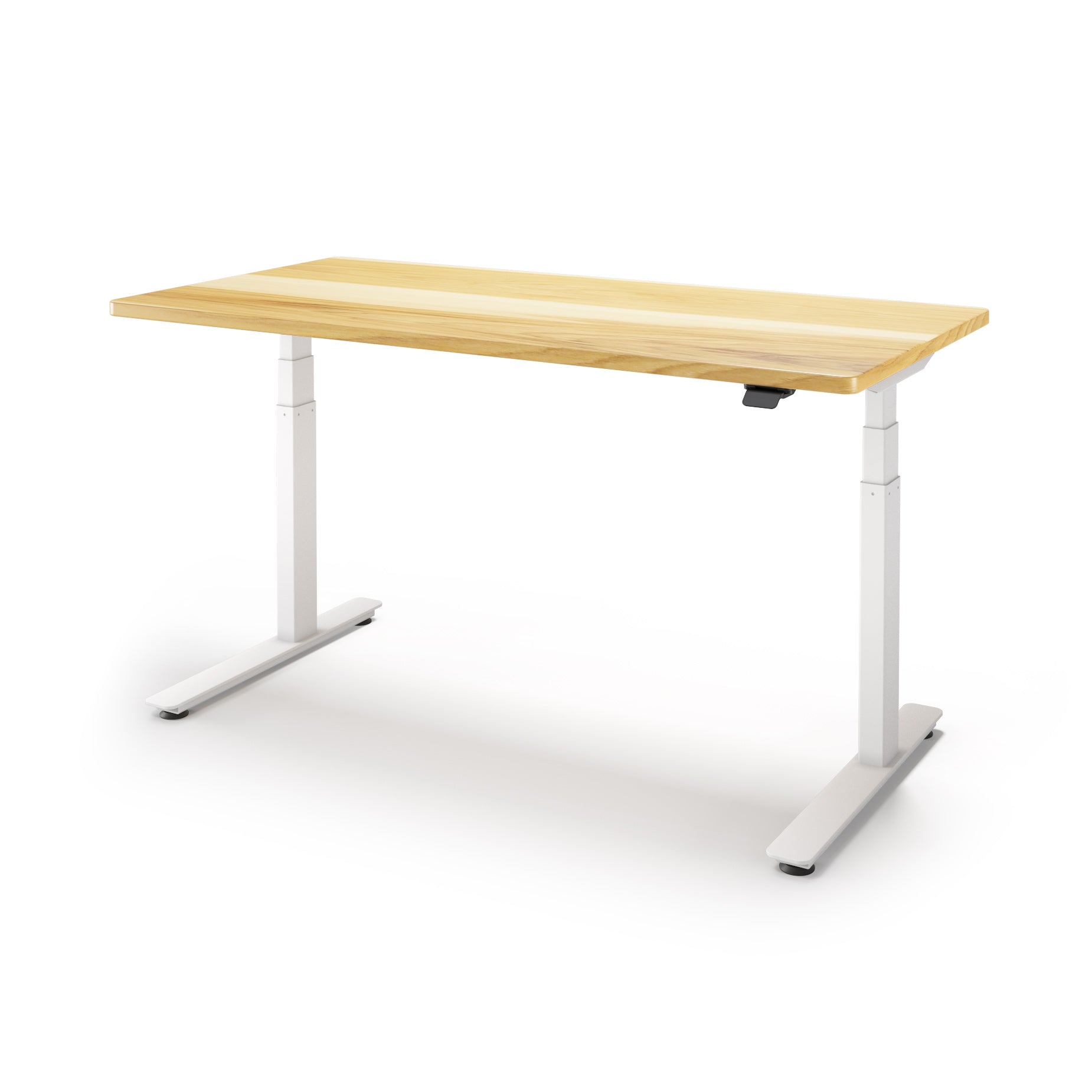 P1 ELITE Standing Desk with Solid Wood Desktop