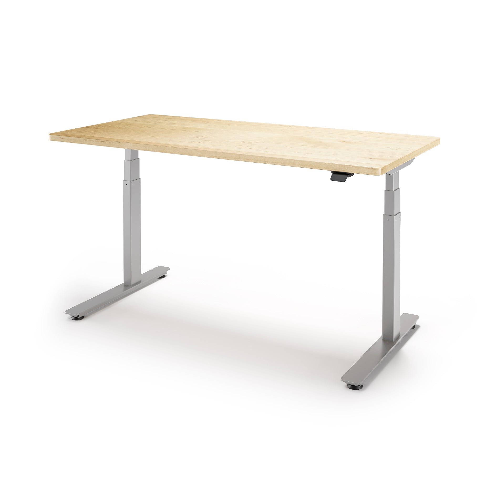 P1 ELITE Standing Desk with Solid Wood Desktop