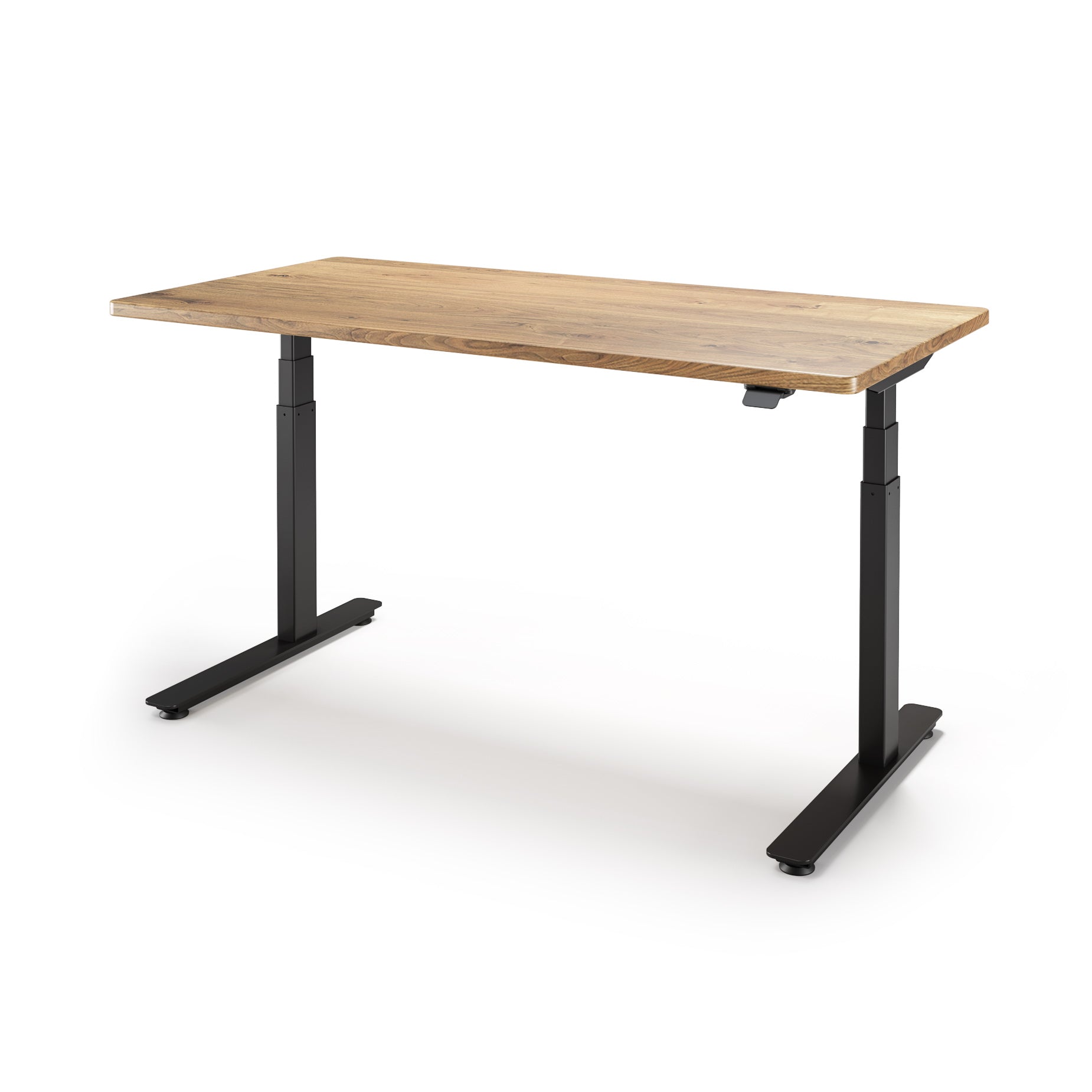 P1 ELITE Standing Desk with Solid Wood Desktop