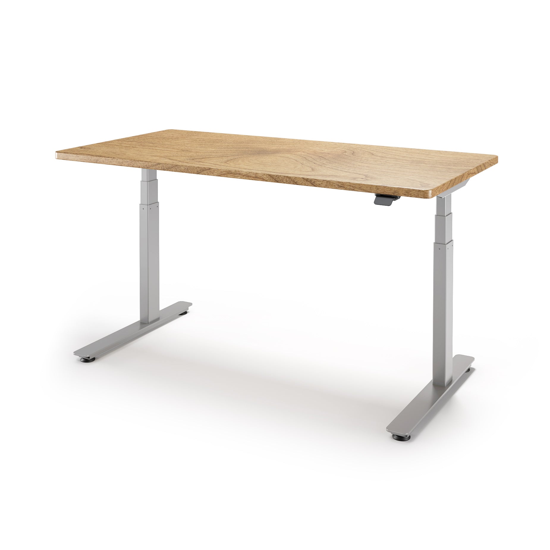 P1 ELITE Standing Desk with Solid Wood Desktop