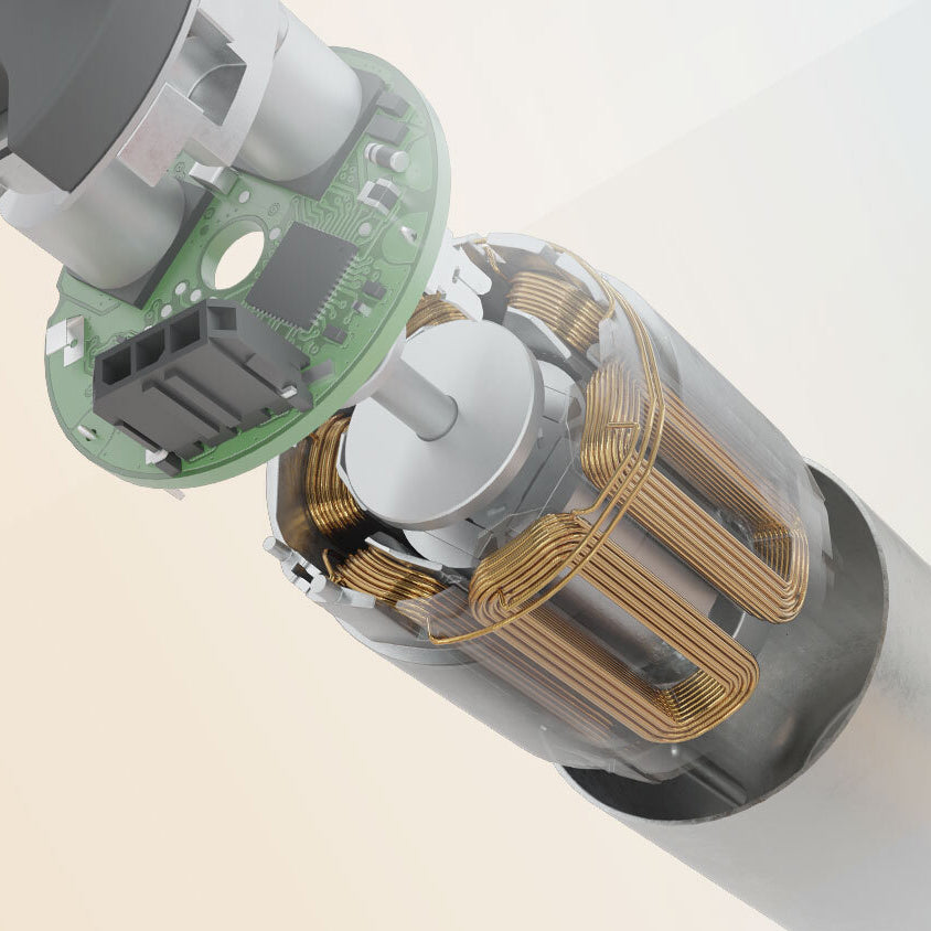 Inline DC Brushless Motors