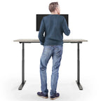 Lander Standing Desk in 3D Laminate 30x65-iMovR