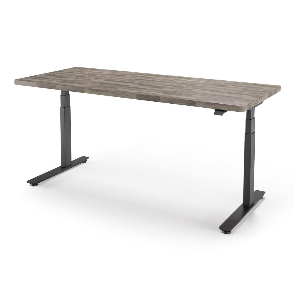 P1 ELITE Standing Desk with Butcher Block Desktop