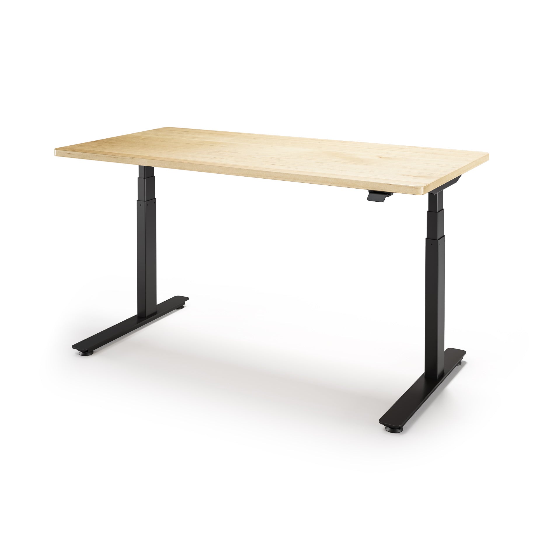 P1 ELITE Standing Desk with Solid Wood Desktop