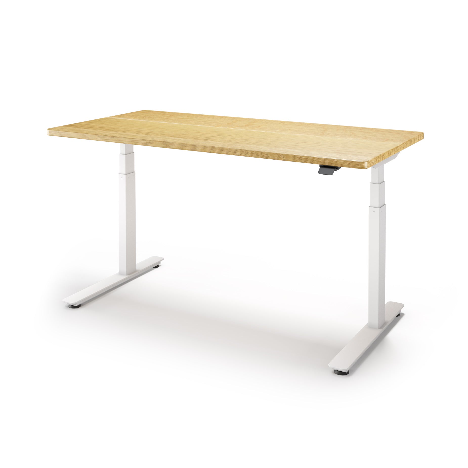 P1 ELITE Standing Desk with Solid Wood Desktop