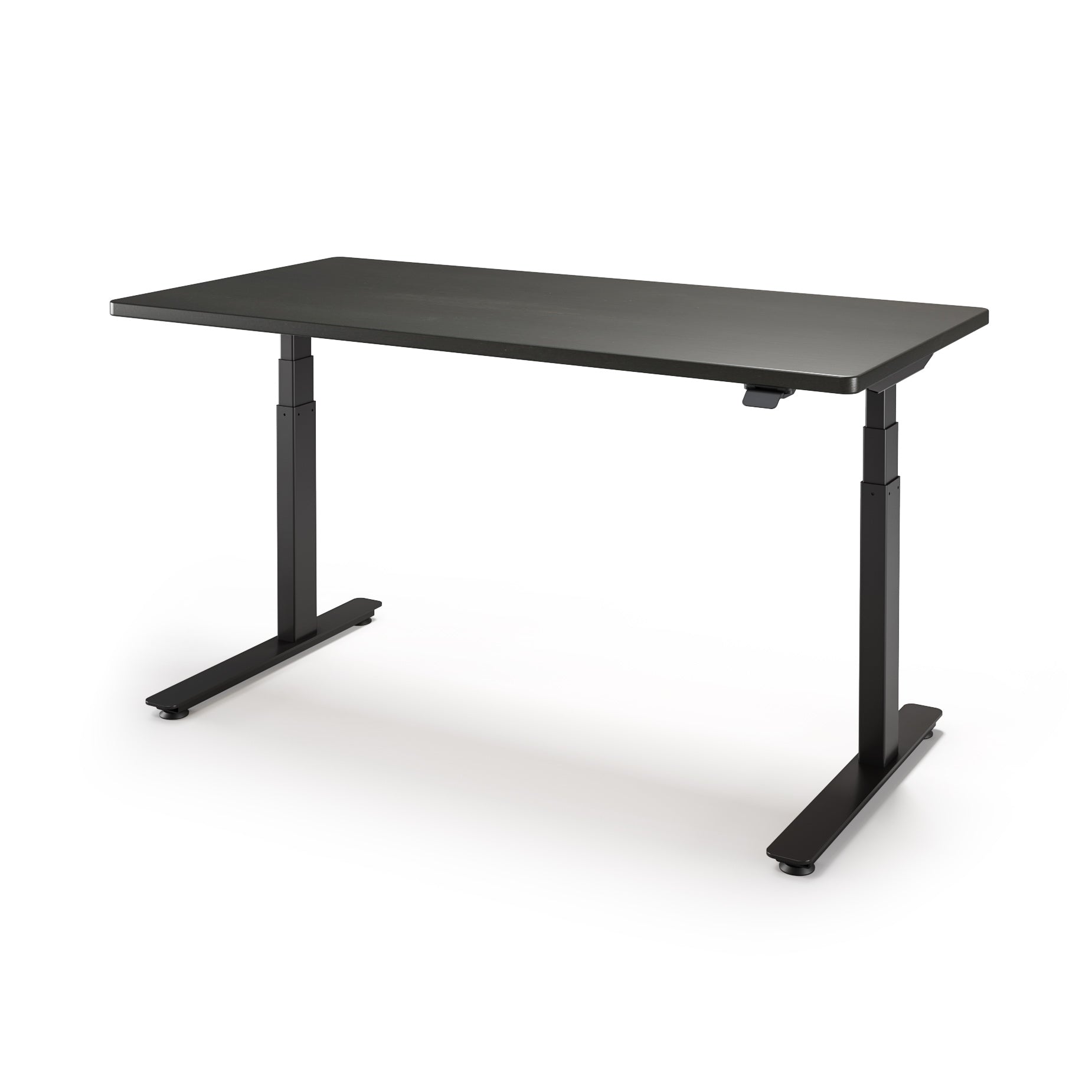 P1 ELITE Standing Desk with Solid Wood Desktop
