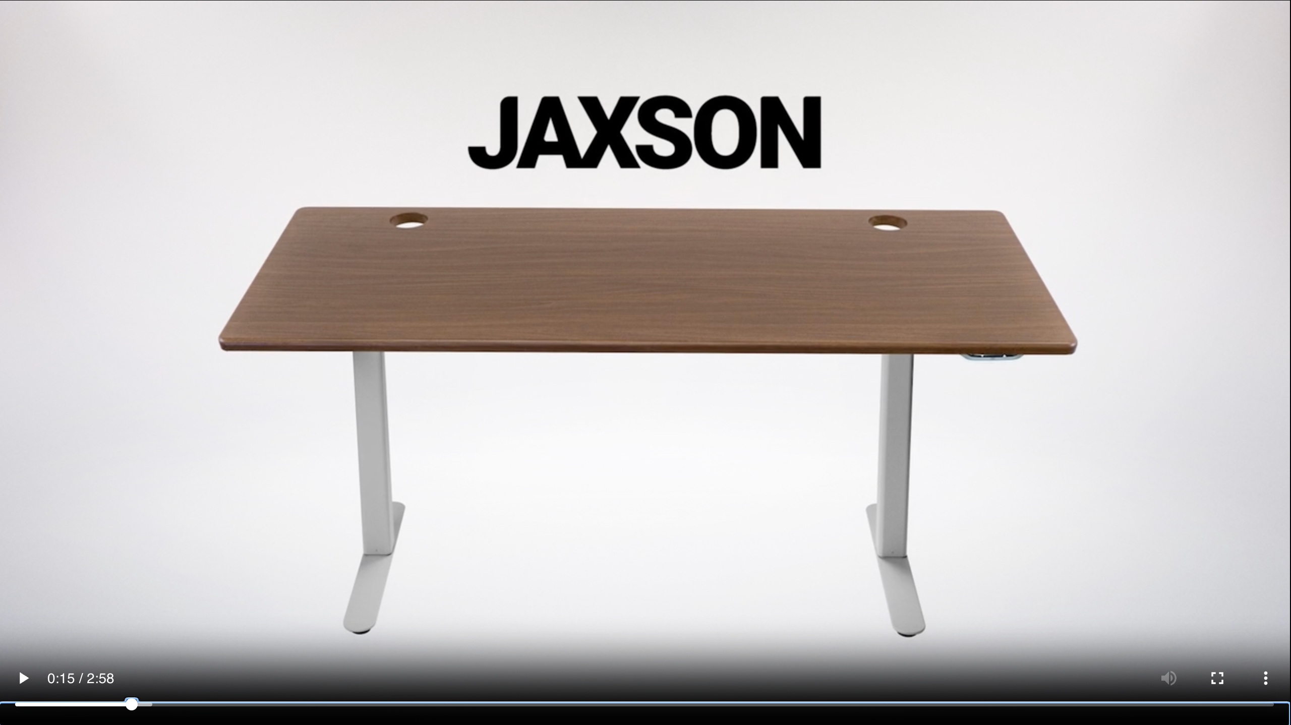 jaxson standing desk video