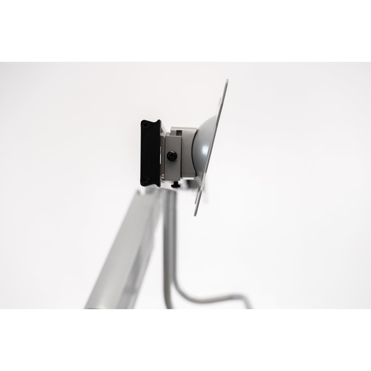 ZipView Unison Dual Monitor Arm with Handle VESA mount downward tilt