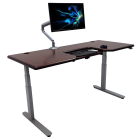 Lander Desk w/ SteadyType - Solid Wood Top