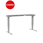 Freedom - Electric Standing Desk Base in silver