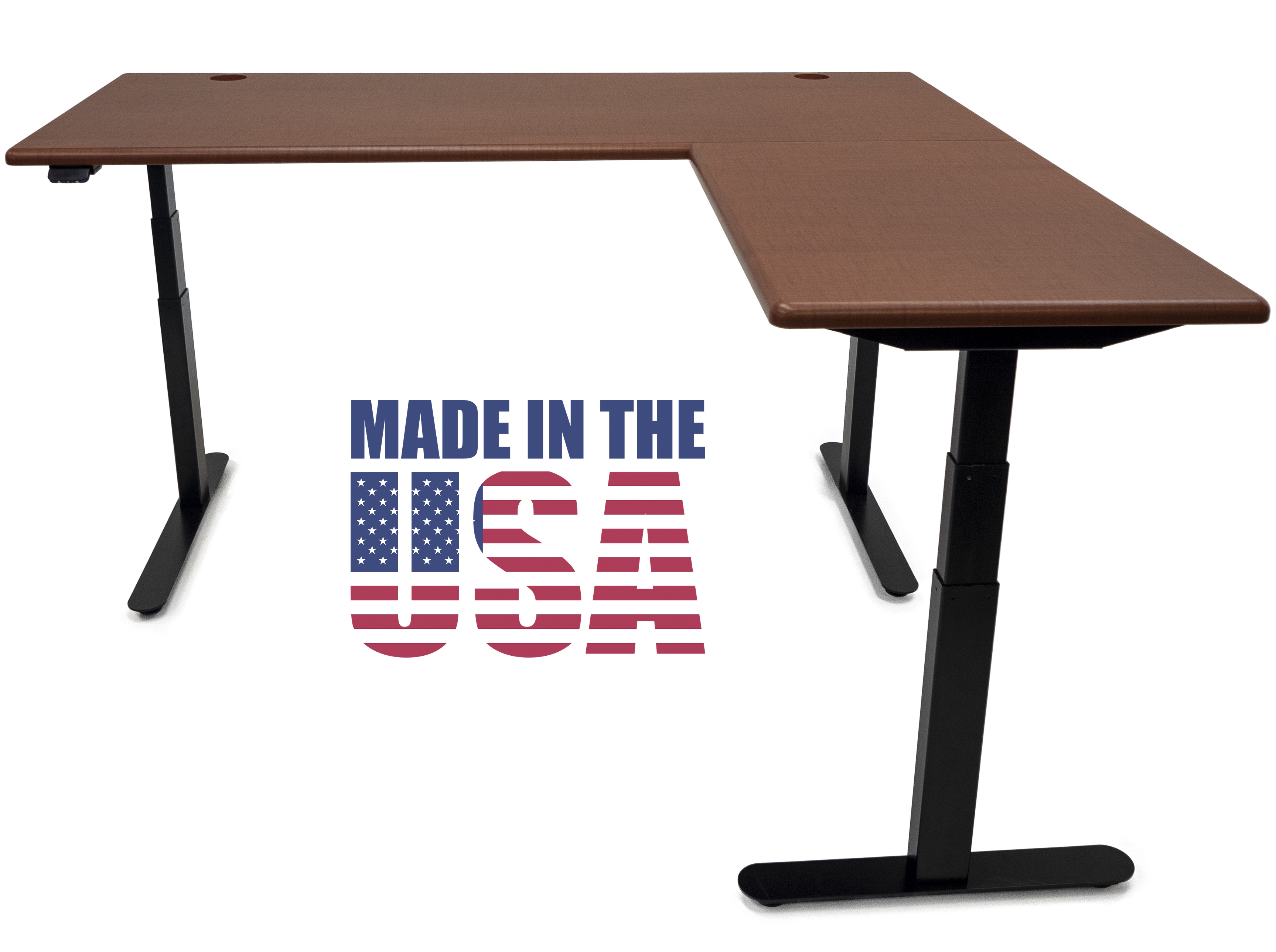 The Lander L-Desk is Made in the USA.